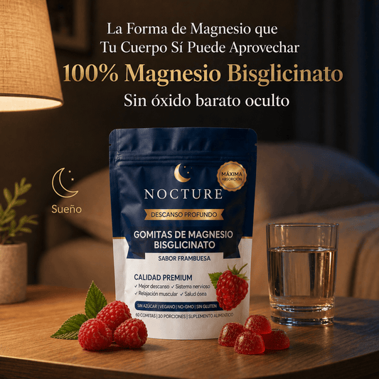 Nocture | Gomitas de bisglicinato de magnesio - Nocture